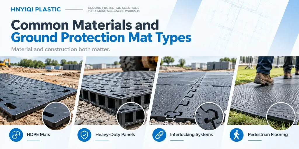 Common_Materials_and_Ground_Protection_Mat_Types